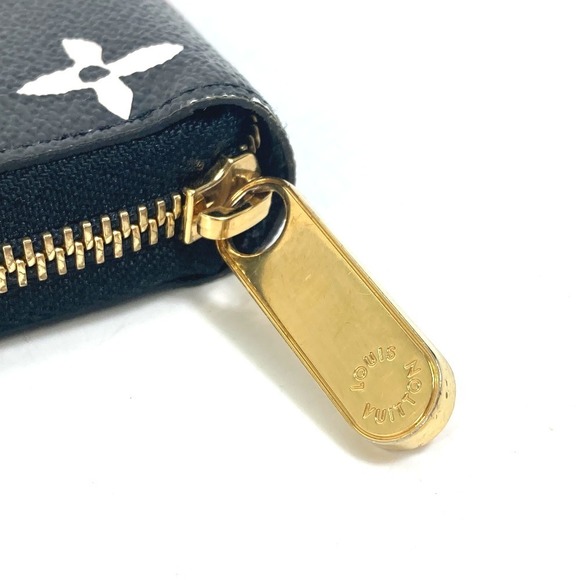 Louis Vuitton Heart Zippy Wallet Monogram Animal Long Wallet Noir Black - Picture 2 of 10